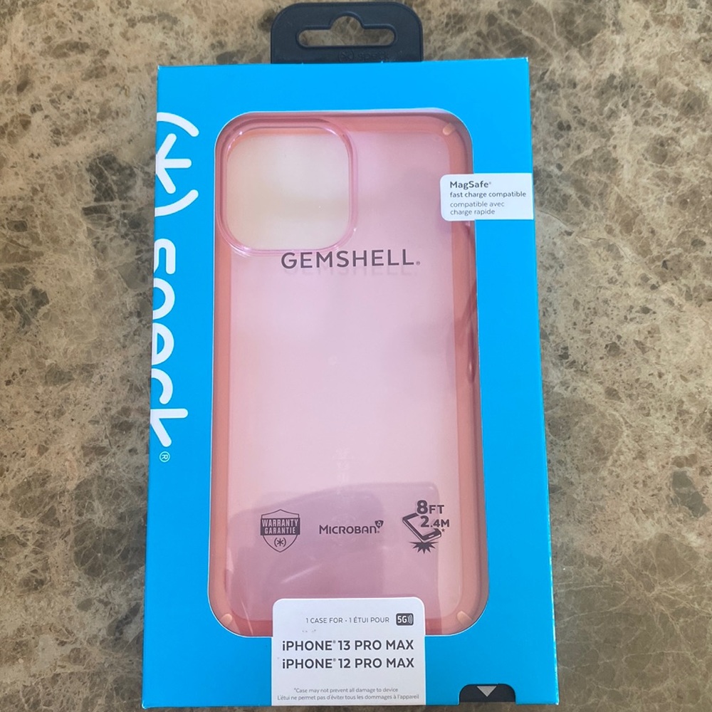 Brand New Pink Clear Speck Case